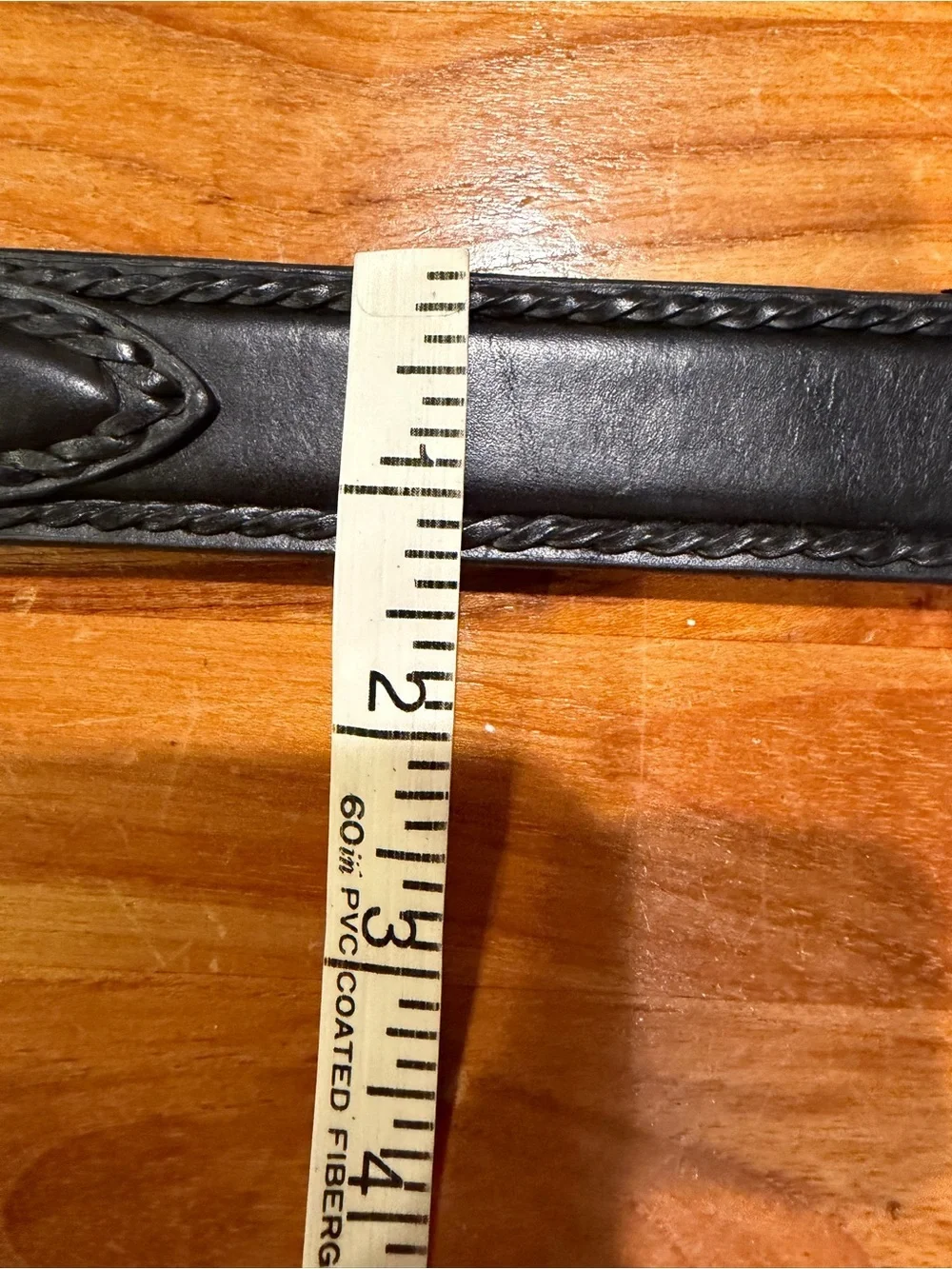 Resistol western Black Leather Men’s Dress Belt with brass Buckle